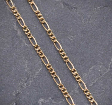 Cadena figaro 1.3gr / Largo 45cm / Oro Amarillo italy +1 B