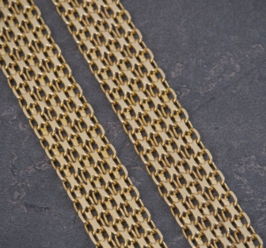 Cadena china 43.25gr / Largo 50cm / Oro Amarillo italy cte P