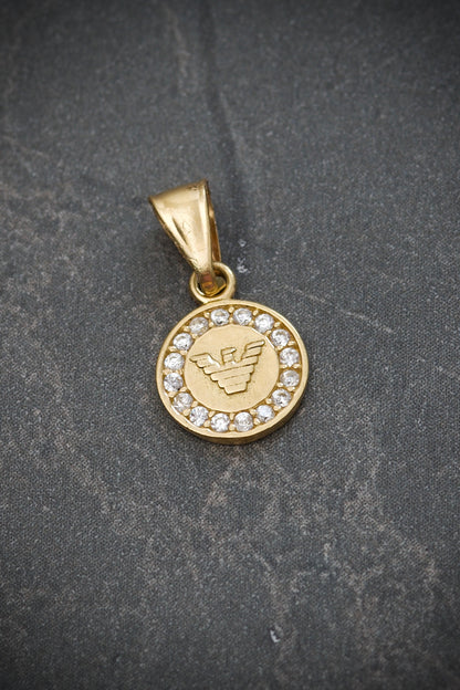 Dije AR 0.6gr / 1.4cm / Oro Amarillo Nac B