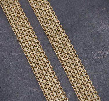 Cadena china 31.9gr / Largo 50cm / Oro Amarillo italy cte M