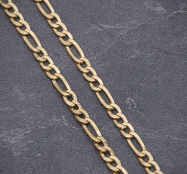 Cadena figaro 6.15gr / Largo 60cm / Oro Amarillo italy cte P