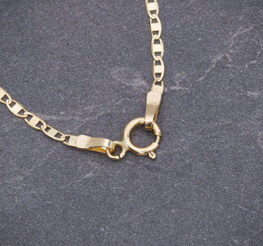 Cadena plana 1.5gr / Largo 50cm / Oro Amarillo italy +3 M