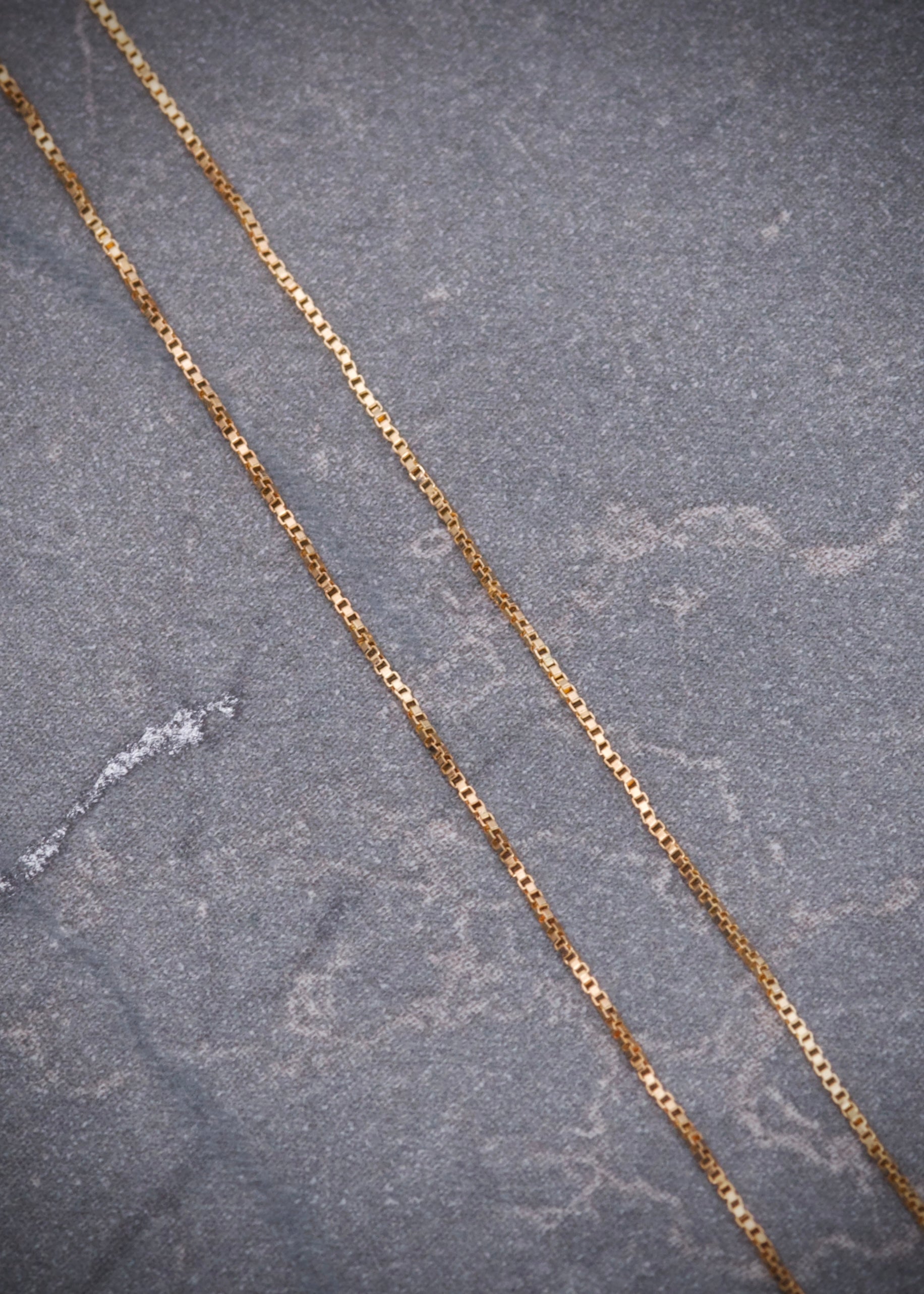 Cadena mini veneciana 0.7gr / Largo 40cm / Oro Amarillo italy +3 B