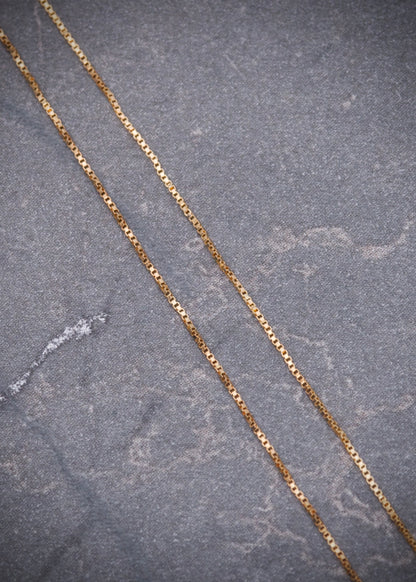 Cadena mini veneciana 0.7gr / Largo 40cm / Oro Amarillo italy +3 B