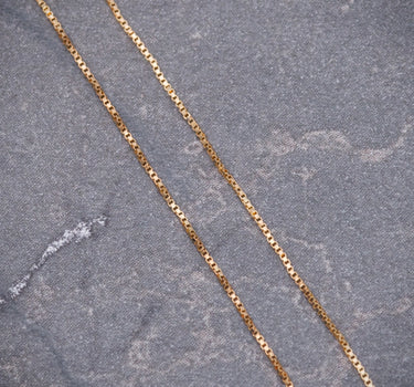 Cadena mini veneciana 0.7gr / Largo 40cm / Oro Amarillo italy +3 B