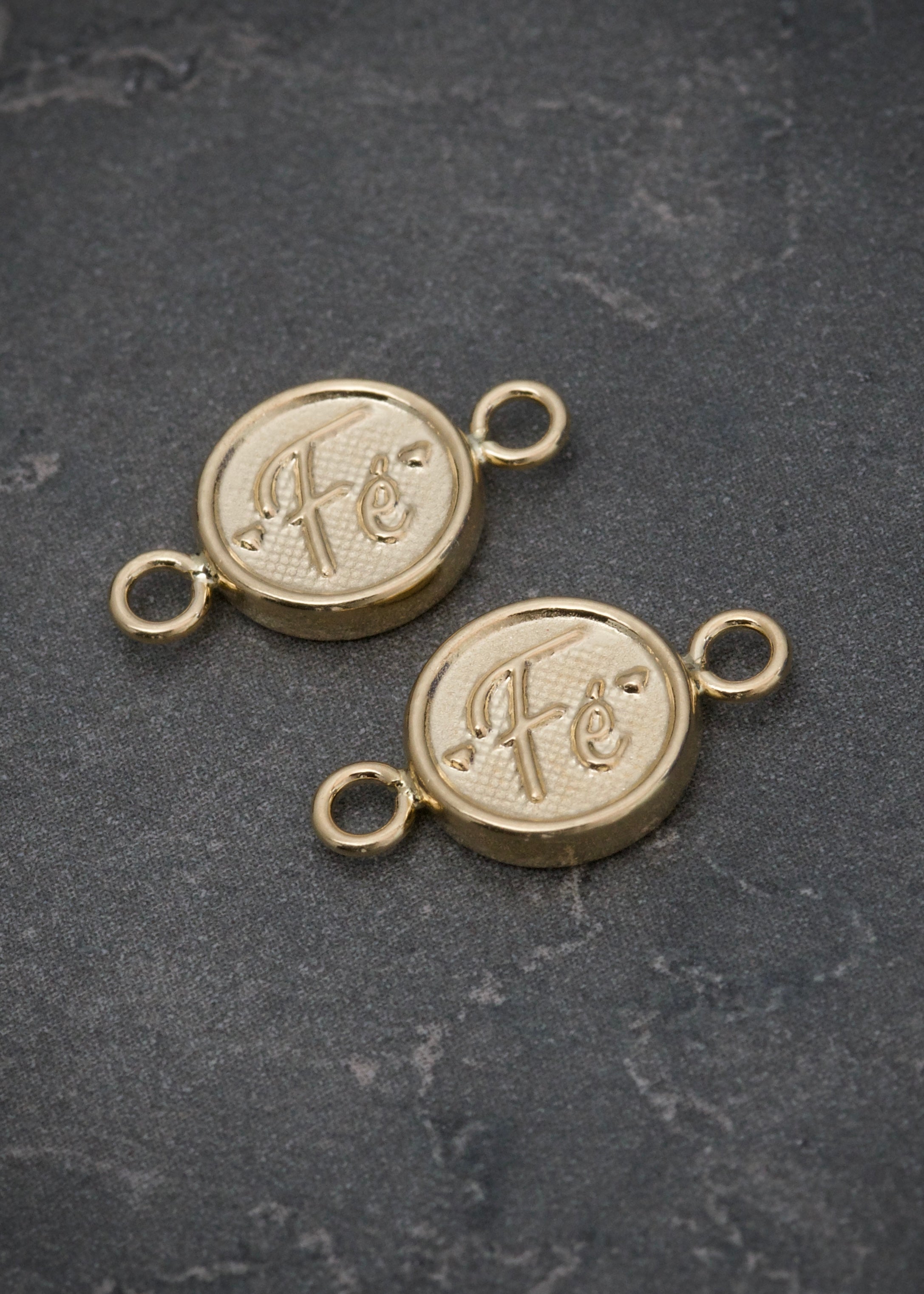 Herraje fe 0.5gr / Largo 1.5cm / Oro Amarillo Nac B