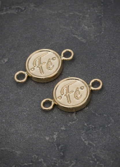 Herraje fe 0.5gr / Largo 1.5cm / Oro Amarillo Nac B
