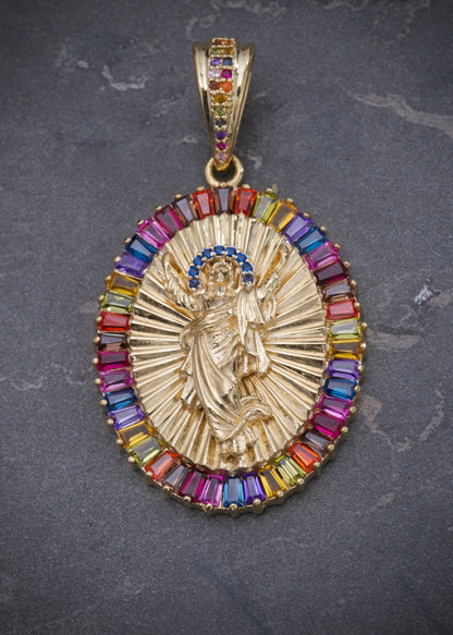 Dije jesu cristo 11.9gr / Largo 4.7cm / Oro Amarillo Nac B