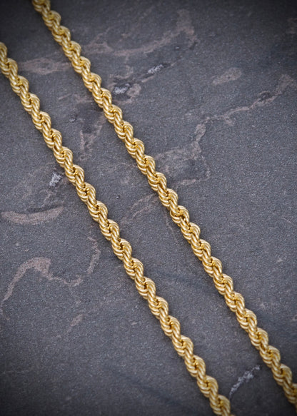 Cadena lazo 5.1gr / Largo 60cm / Oro Amarillo italy +2 M