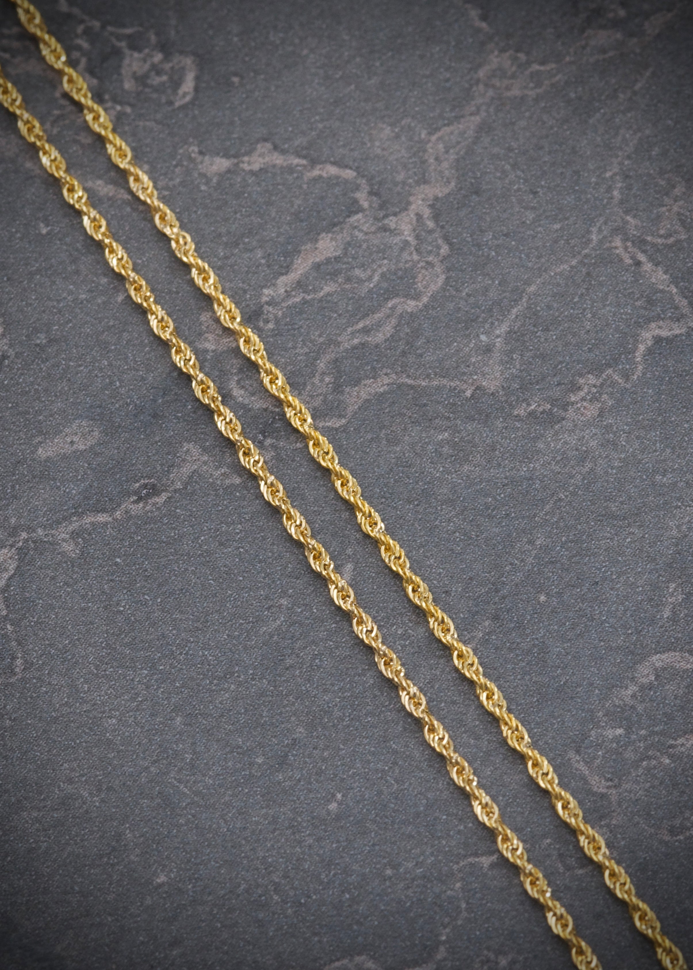 Cadena Lazo 0.85gr / 45cm / 1.2mm — Oro Amarillo
