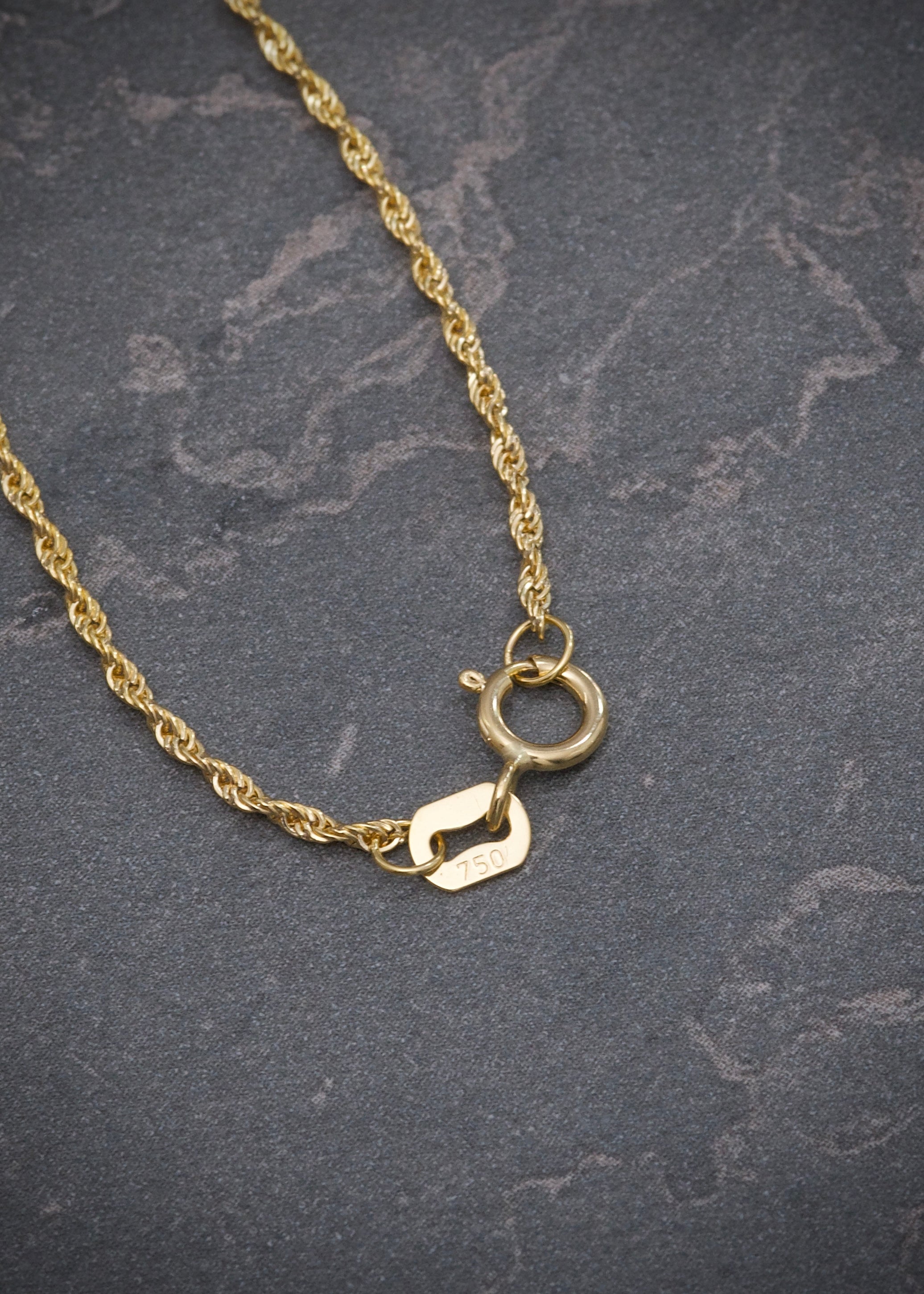 Cadena Lazo 0.85gr / 45cm / 1.2mm — Oro Amarillo