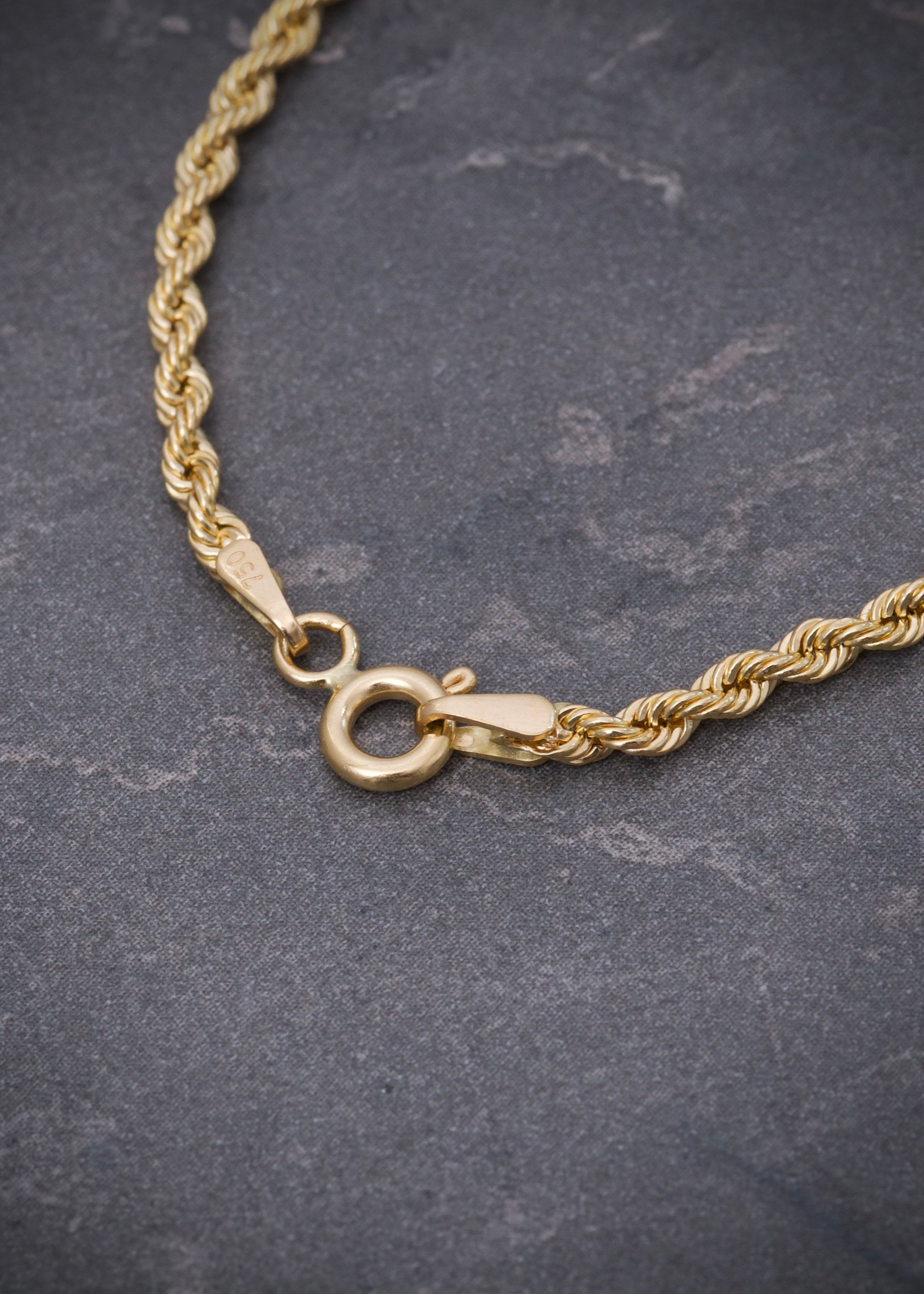 Cadena lazo 2.9gr / Largo 50 cm / Oro Amarillo italy +2 P