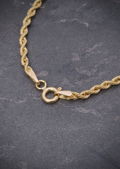 Cadena lazo 2.9gr / Largo 50 cm / Oro Amarillo italy +2 P