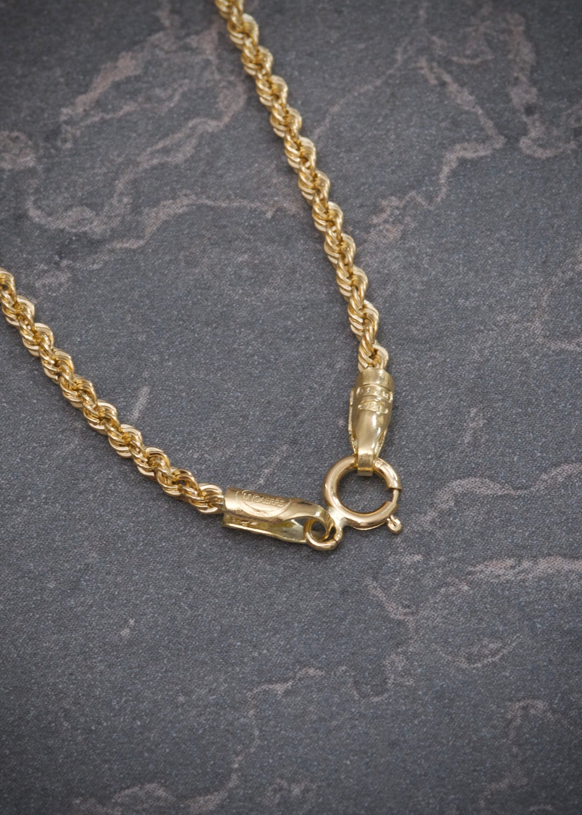 Cadena lazo 1.6gr / Largo 45cm / Oro Amarillo italy +2 M