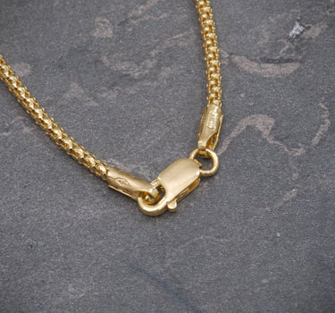 Cadena cola de raton 6.15gr / Largo 45cm / Oro Amarillo italy +3 M