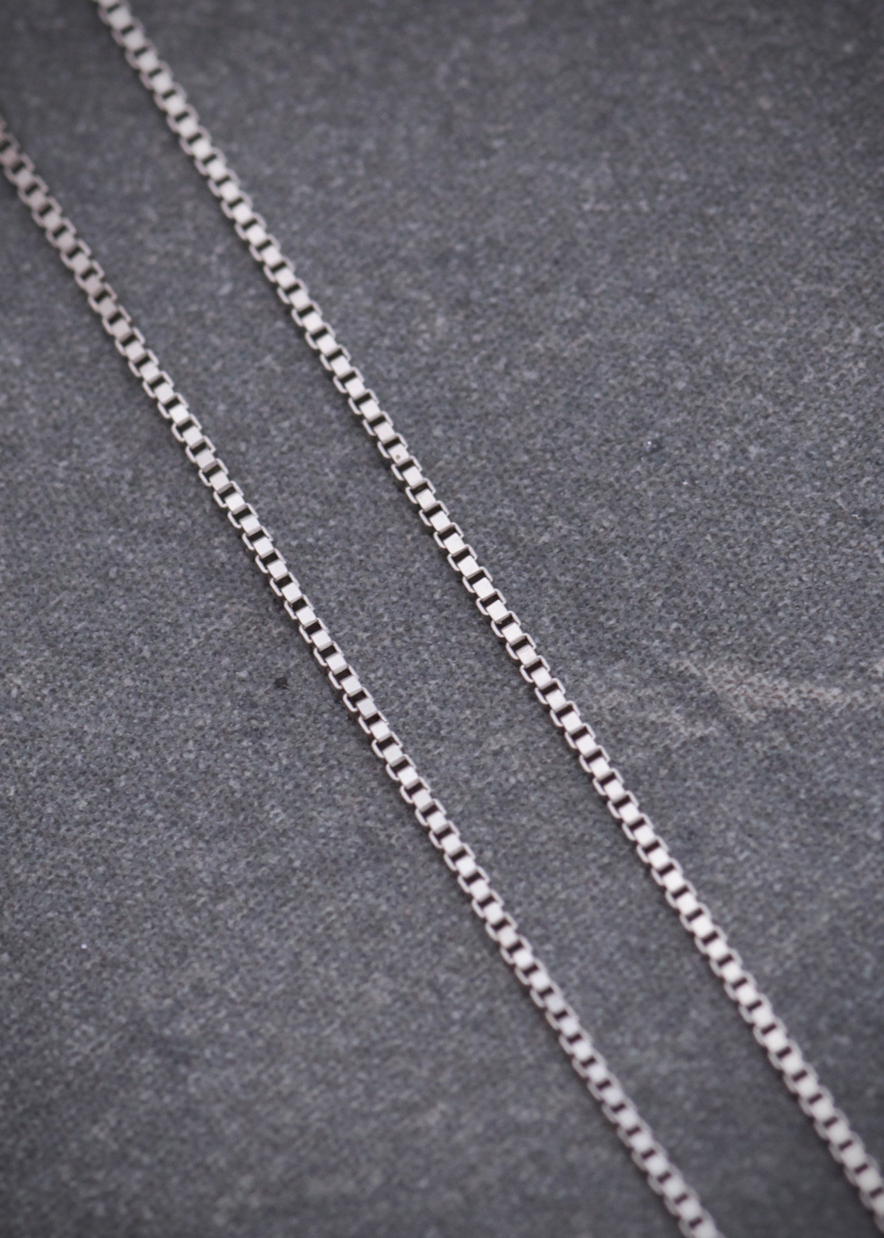 Cadena Veneciana 1.25gr / Largo 40cm / Oro Blanco italy +3*