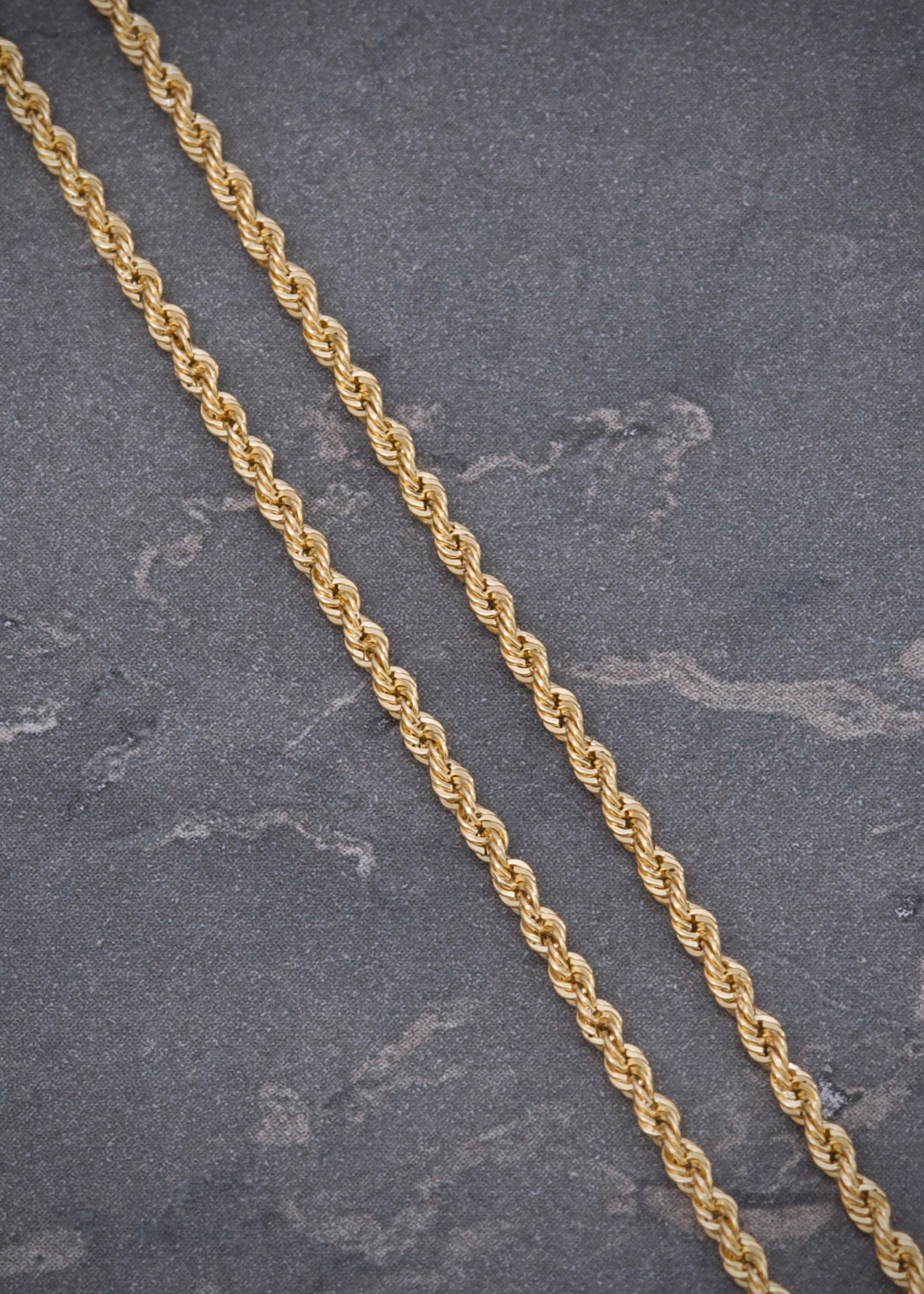 Cadena lazo 2.5gr / Largo 60cm / Oro Amarillo italy +2 M