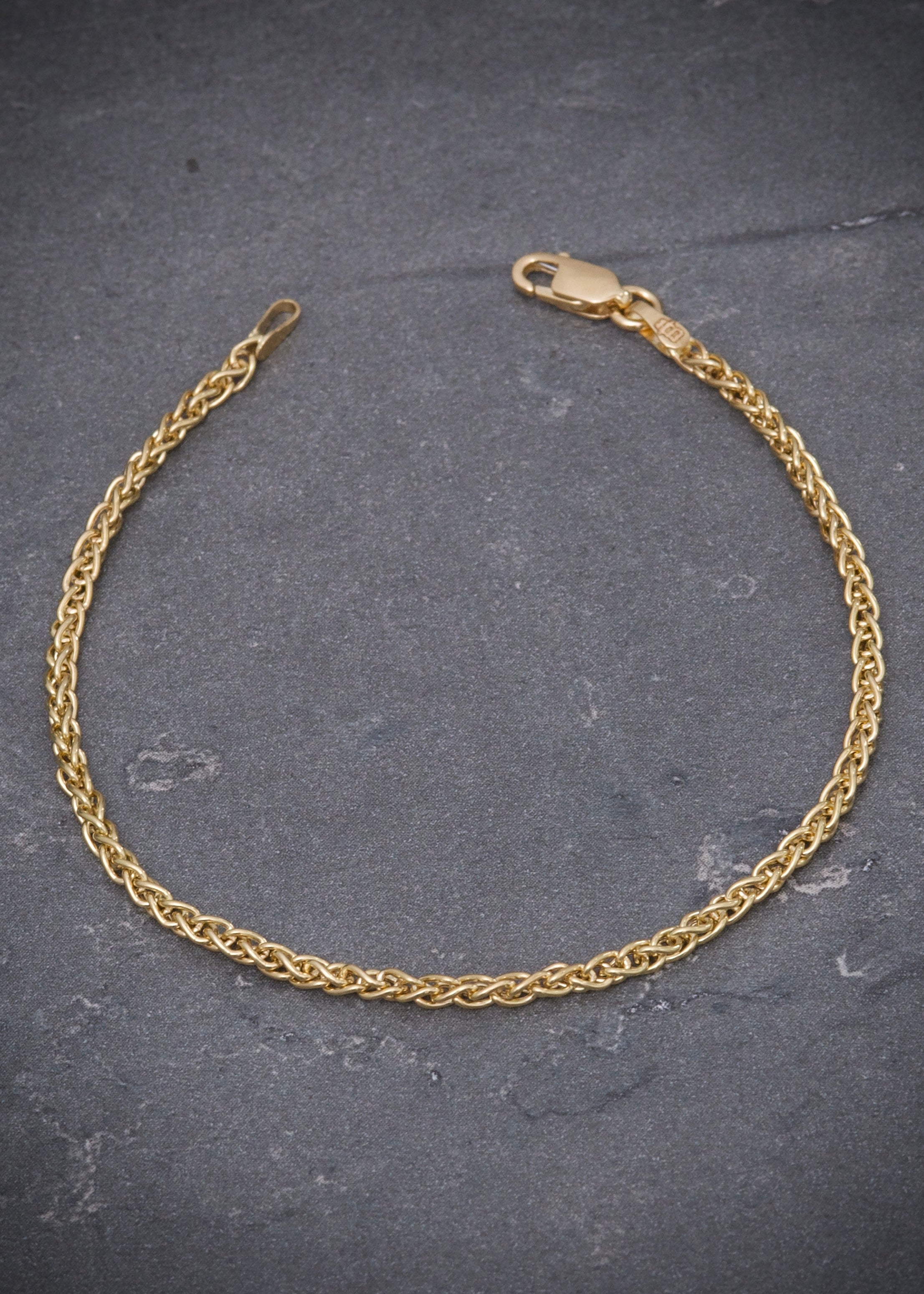 Pulso franco 1.4gr / Largo 15.5cm / Oro Amarillo italy +3 B
