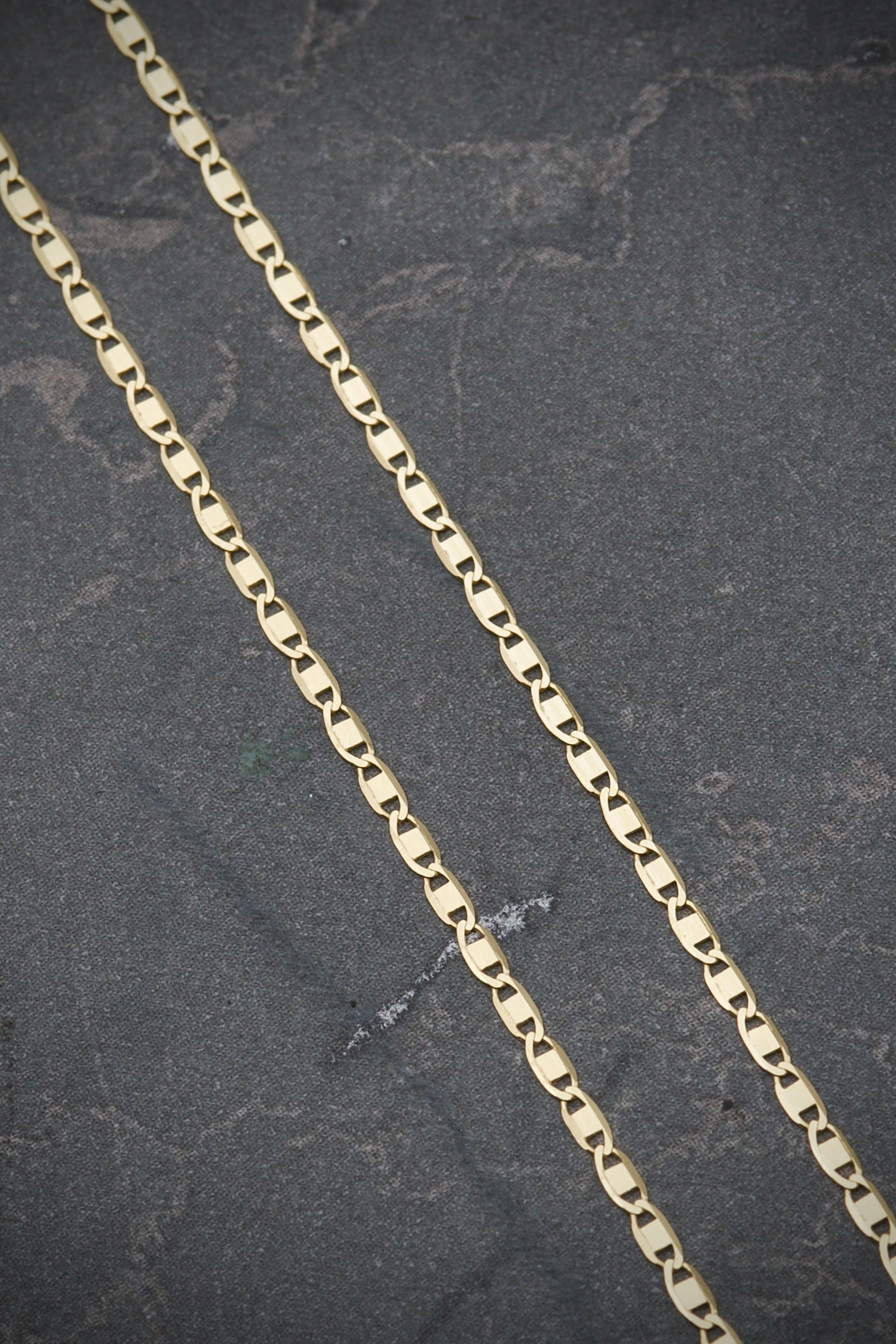 Cadena plana 1.4gr / LArgo 45 cm / Oro Amarillo italy +3 P