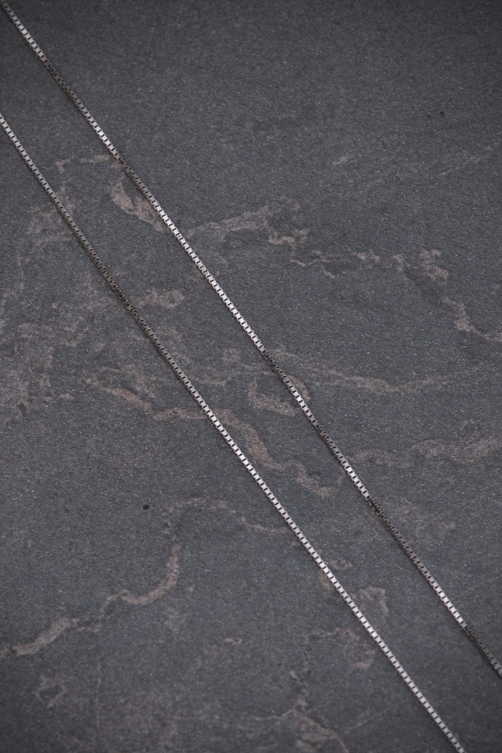 Cadena veneciana 1.5gr / Largo 50cm / Oro Blanco italy +3 B