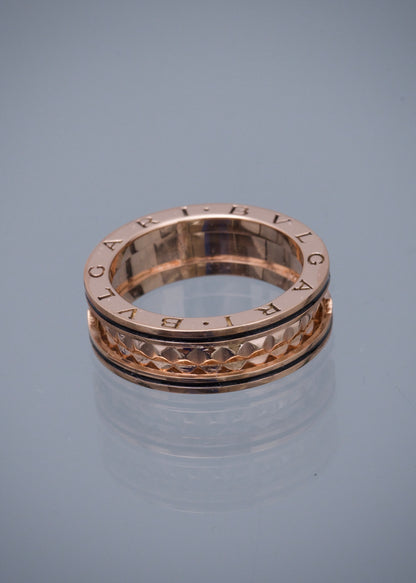 Anillo bv 13.05gr / TALLA 9 3/4 / Oro Rosado Nac B