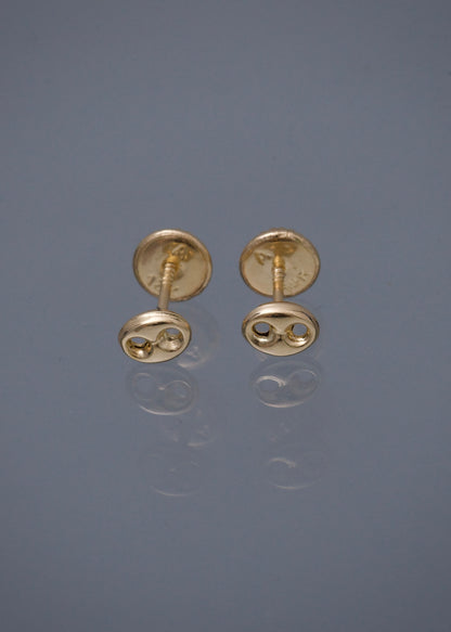 Topos Gc Liso 0.4gr / 0.4cm / 4.4mm — Oro Amarillo