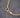 Cadena MINI LAZO 2.85gr / LARGO 50cm / Oro Amarillo italy +2 M