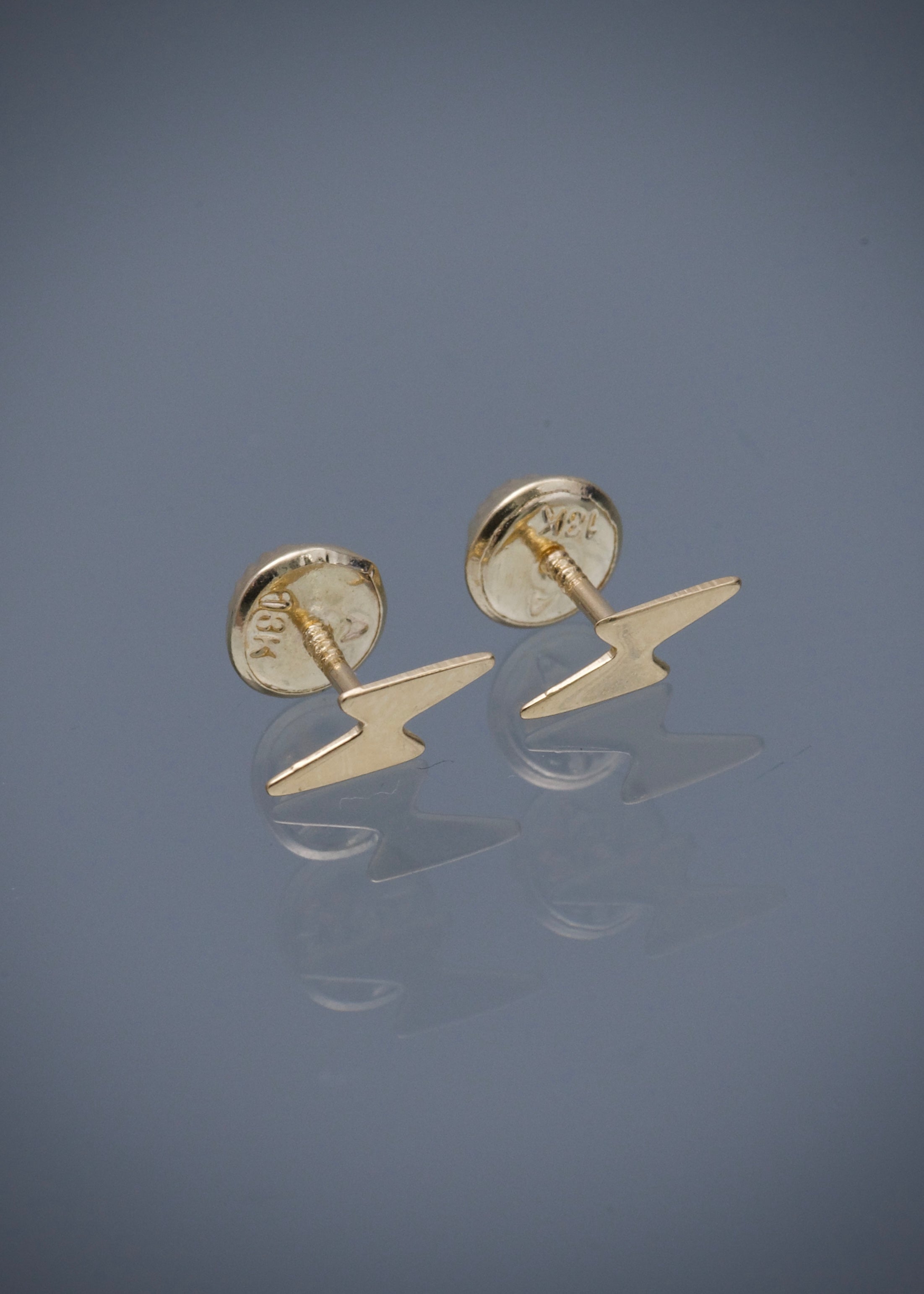 Topos rayo 0.5gr / Largo 0.83cm / Oro Amarillo Nac*