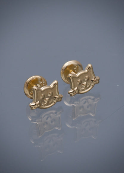Topos de gato 0.7gr / Oro Amarillo Nac*