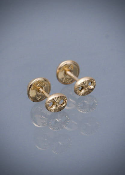 Topos gc diamantado 0.5gr / Largo 0.4cm / Oro Amarillo Nac B
