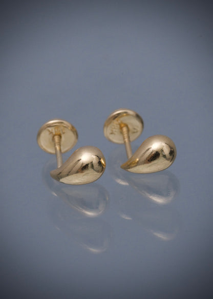Topos gota 0.7gr / Largo 0.8cm / Oro Amarillo Nac M