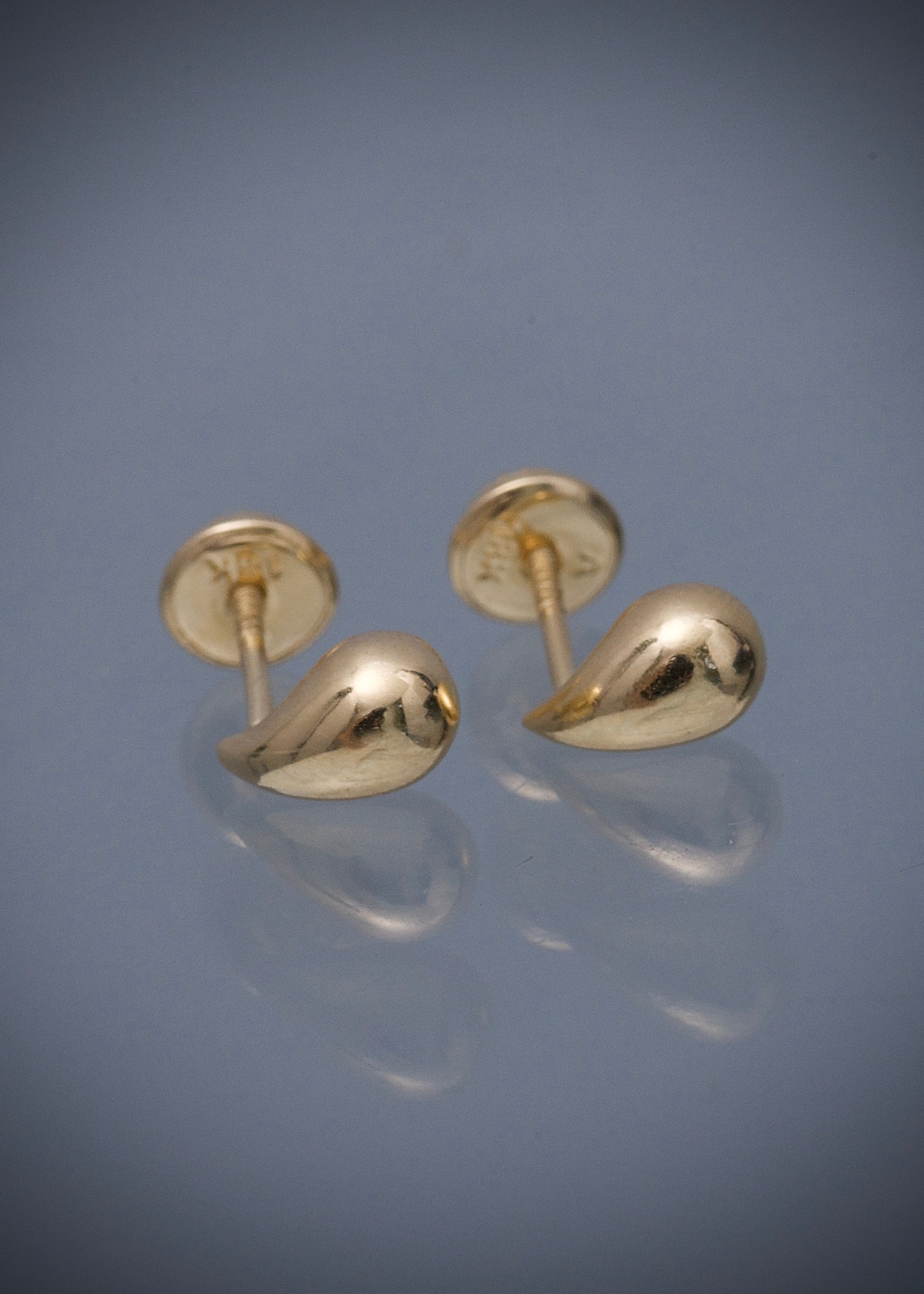 Topos gota 0.7gr / Largo 0.8cm / Oro Amarillo Nac B