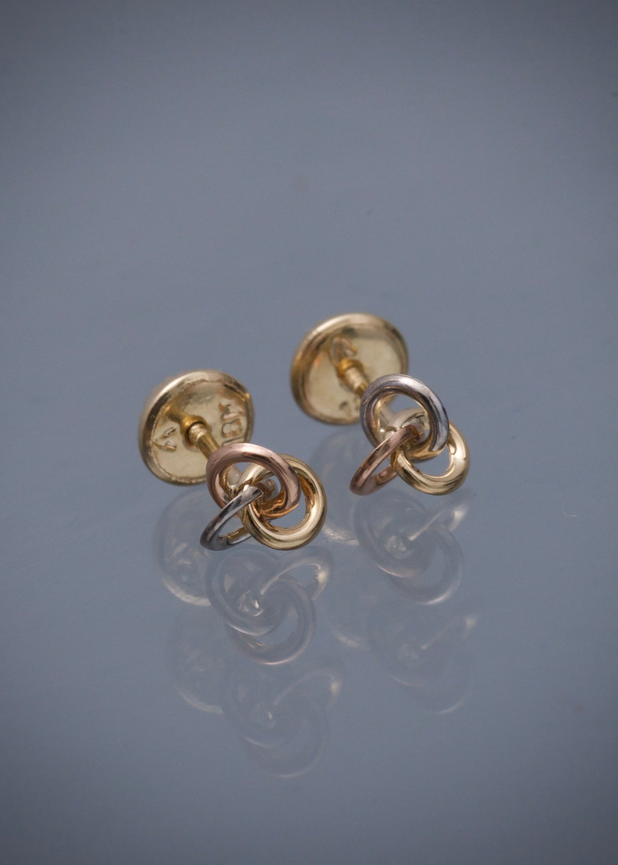 Topos aros 0.55gr / Largo 0.55cm / Tres Oros Nac B
