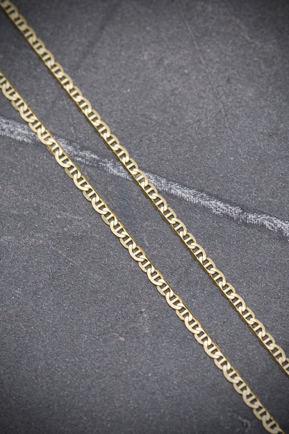 Cadena escalera 1.4gr / Largo 40 cm / Oro Amarillo italy +3 B