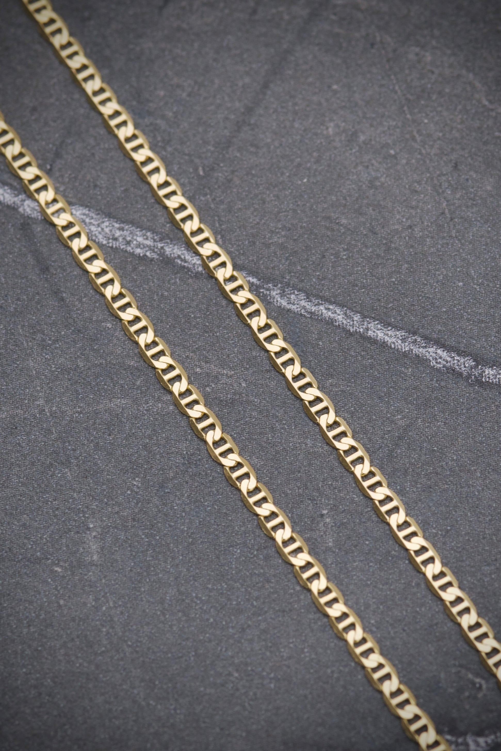 Cadena escalera 4.7gr / Largo 45cm / Oro Amarillo italy +3 B