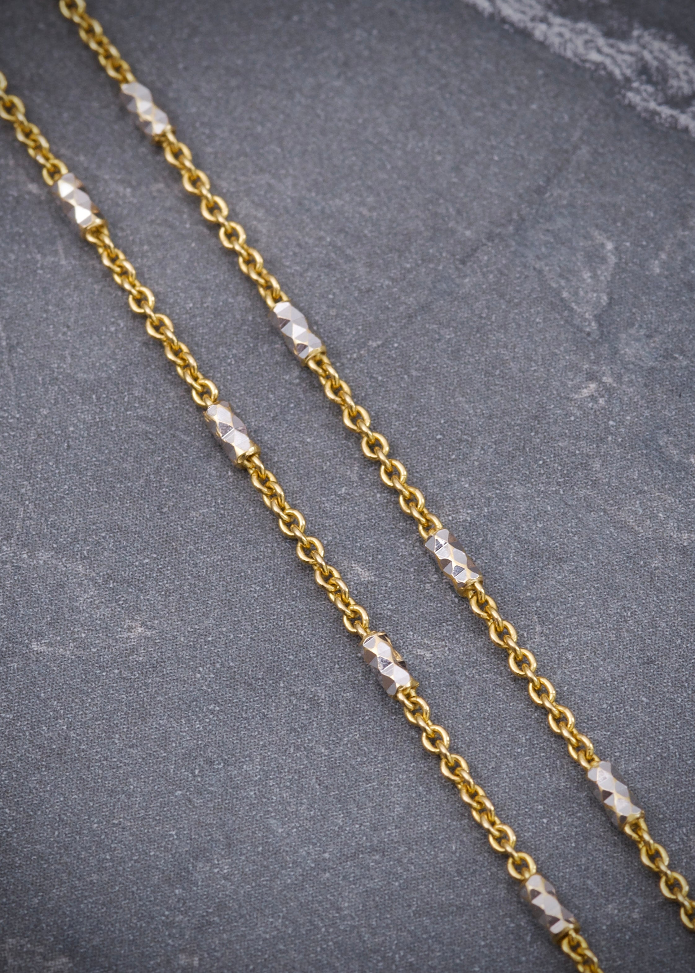 Cadena aro seguido especial 3.7gr / Largo: 40cm / Dos Oros italy +3 B