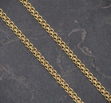 Cadena china 2.6gr / Largo 50cm / Oro Amarillo italy +1 B