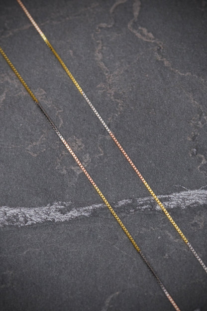 Cadena VeNeciana 1.1gr / Largo 45cm / Tres Oros italy +3 M