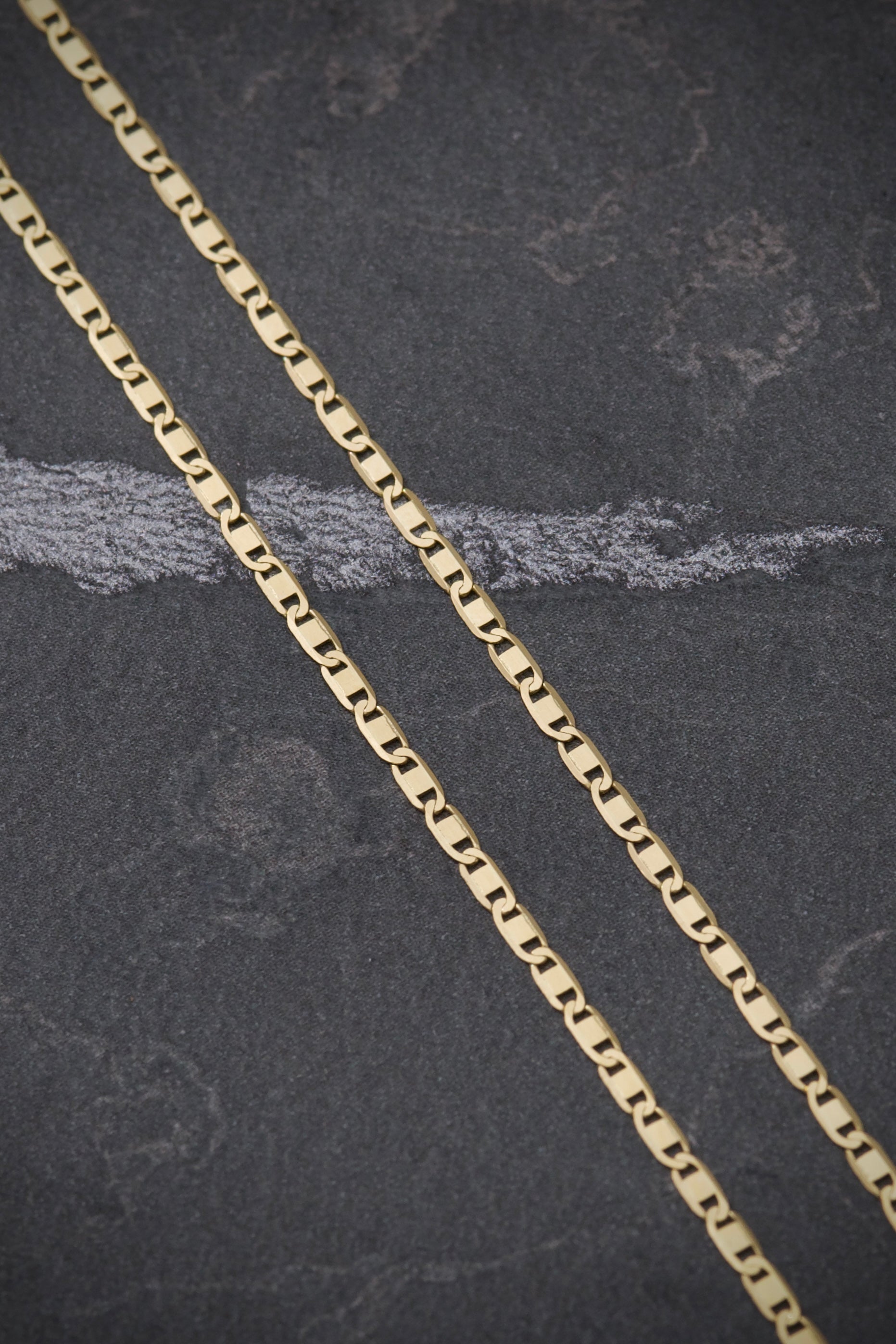 Cadena plana 1.5gr / Largo 50cm / Oro Amarillo italy +3 B