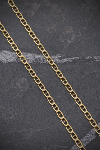 Cadena escalera 4.25gr / Largo 60cm / Oro Amarillo italy +3 B