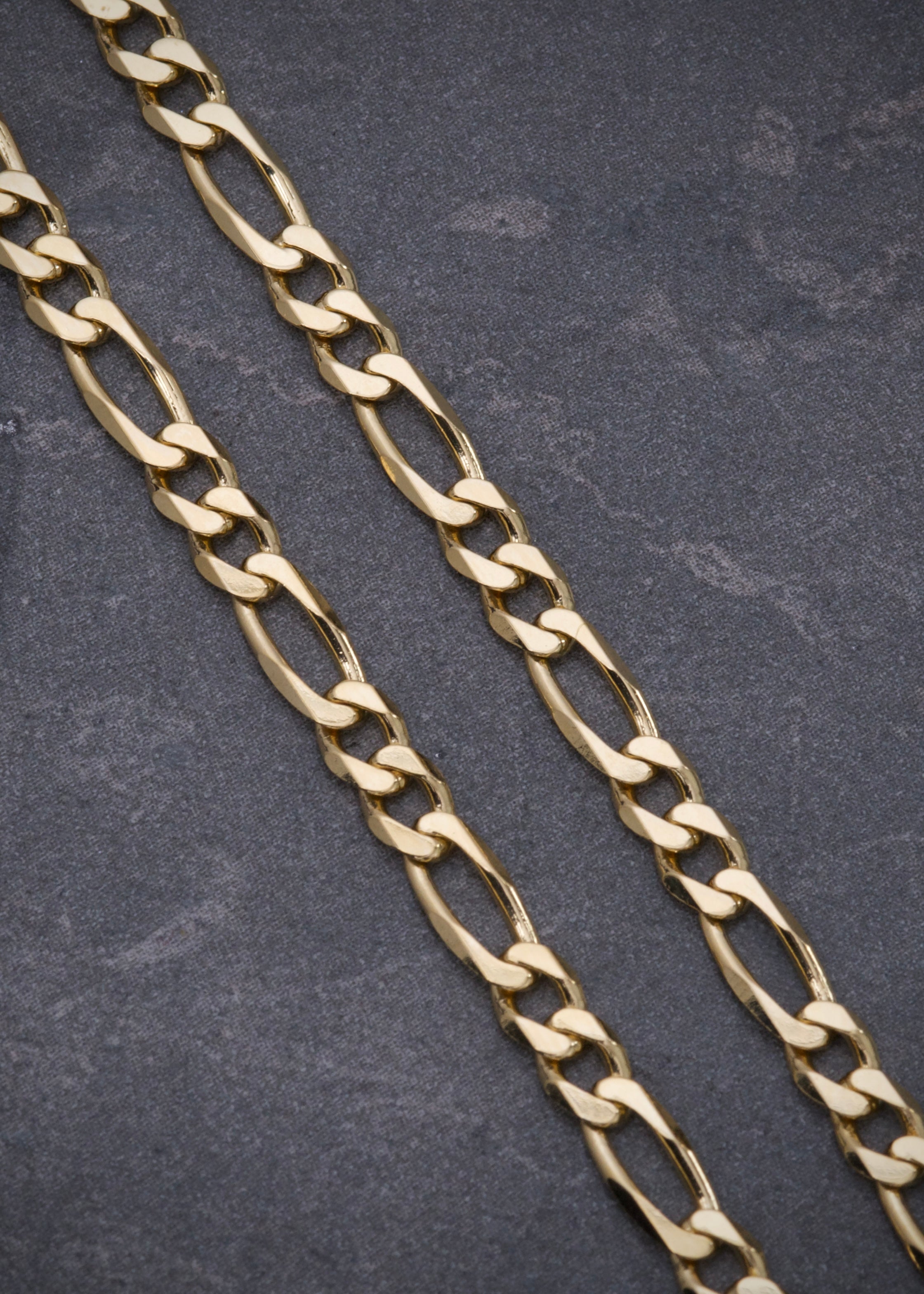 Cadena figaro 12.7gr / Largo: 50cm / Oro Amarillo italy cte P