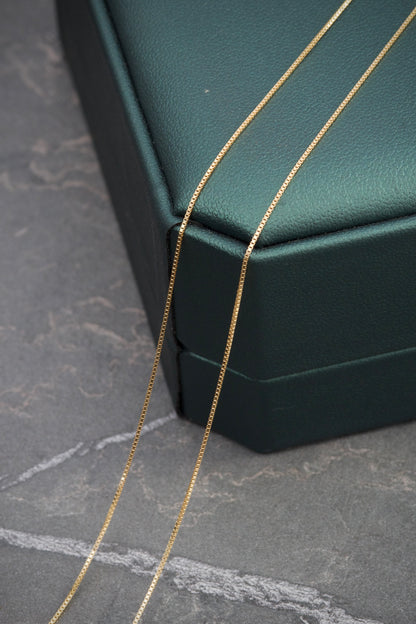 Cadena veneciana 1.3gr / Largo 40cm / Oro Amarillo italy +3 B