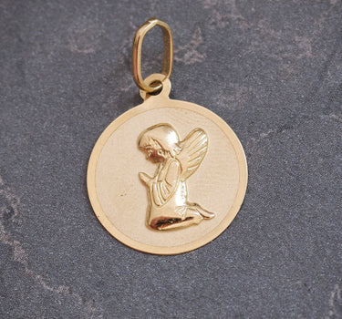 Dije AnGEL 0.8gr / Largo 22cm / Oro Amarillo italy +2 M