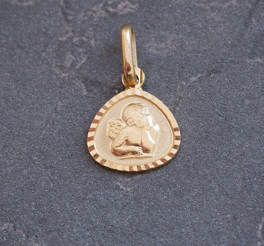Dije AnGeL 0.6gr / Largo 14cm / Oro Amarillo italy +2 M