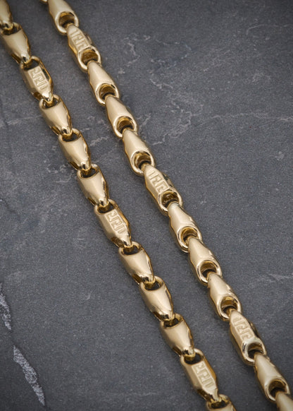 Cadena rustica 14.35gr / Largo 50cm / Oro Amarillo Nac B