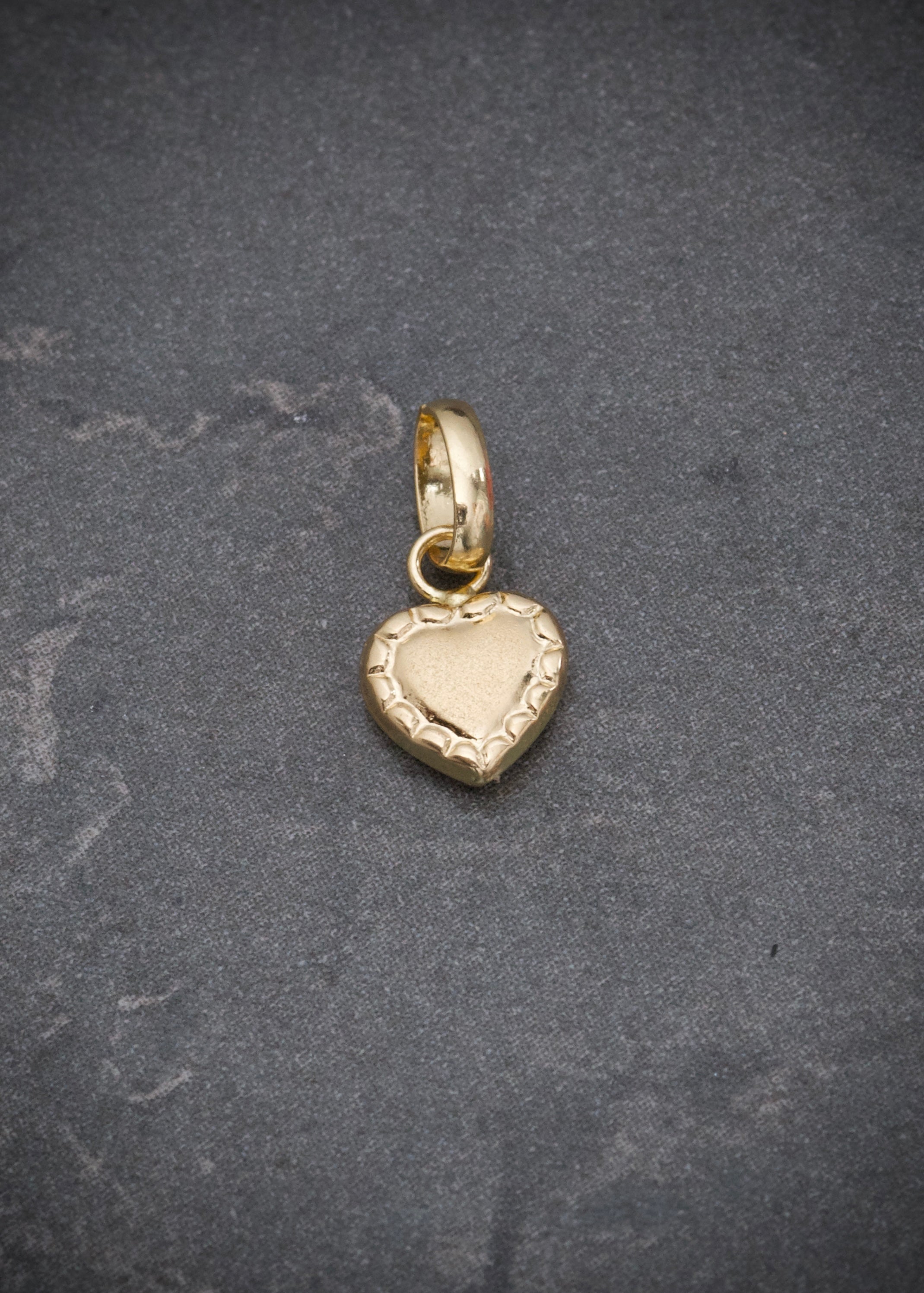 Dije dije corazon 0.25gr / Largo 1.3cm / Oro Amarillo Nac P