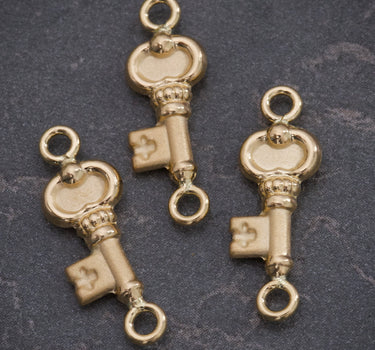 Herraje llave 0.45gr / Largo 1.9cm / Oro Amarillo Nac B