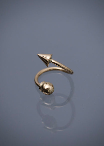 Piercing 0.6gr / Oro Amarillo Nac (Joya) B