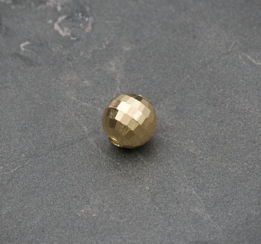 Bolas diamantado discoteca 8mm 0.6gr / Oro Amarillo Nac B