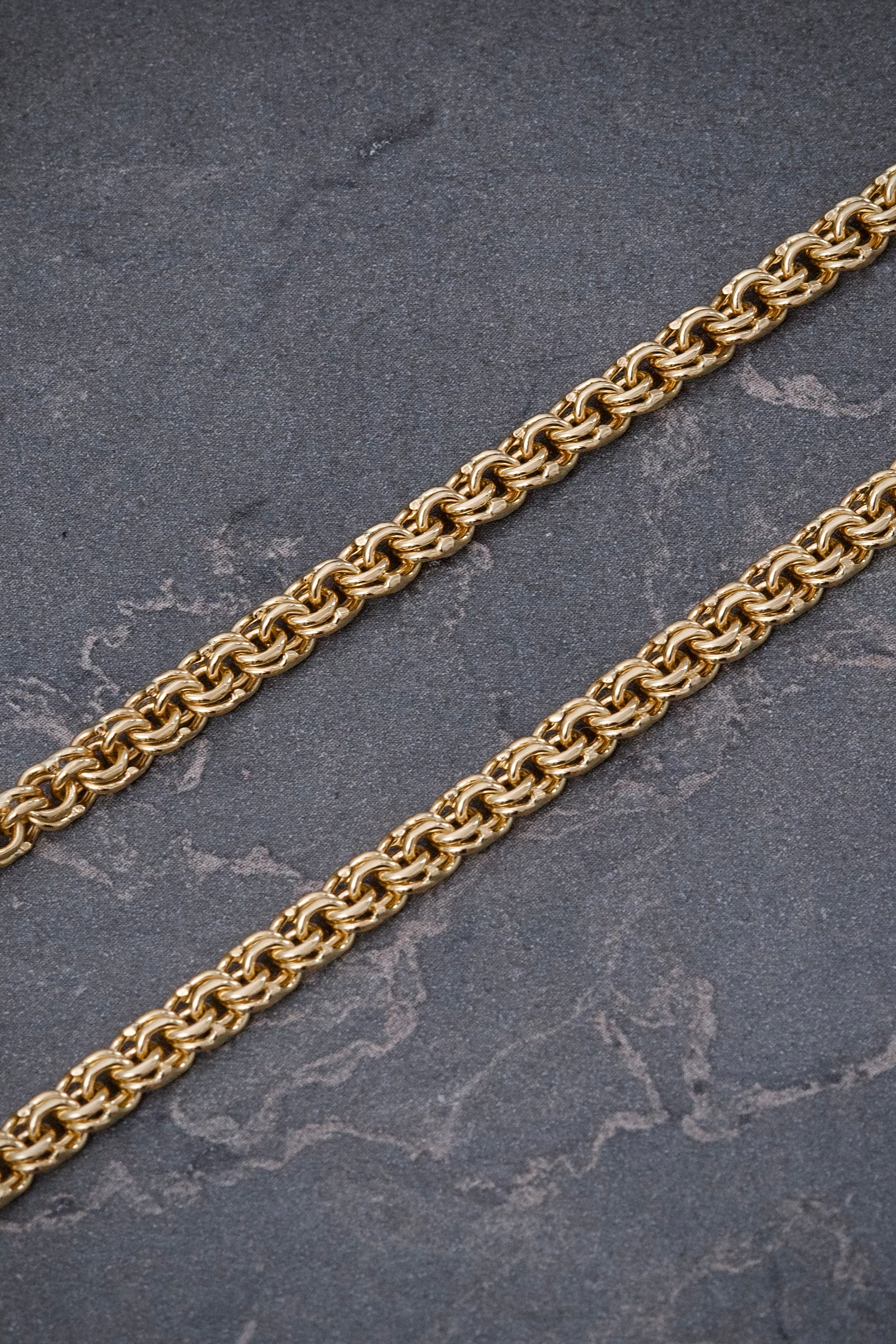 Cadena rustica 29.5gr / Largo 60cm / Oro Amarillo Nac B